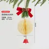 Decorações de Natal Ano Novo Sino de Natal Guirlanda Enfeites Decorações de Árvore de Natal Atmosfera Cena de Natal Enfeites