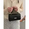 Bolso de Mano Vintage de Textura Novedosa para Mujer 2026 Nuevo Bolso Cuadrado Pequeño con Patrón de Piedra Bolso Versátil Simple de Hombro Cruzado