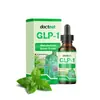 Docteat Glp-1 Aceite Esencial de Menta Gotas Extractos de Plantas Fresco y Refrescante Suplemento Alimenticio