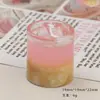 Accesorios de Resina DIY de Dibujos Animados, Taza de Batido, Pasador de Pegamento de Crema, Funda de Teléfono, Hebilla de Zapato, Llavero, Accesorios de Colgante