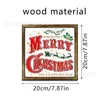 Productos de decoración transfronterizos con etiquetado y dropshipping: marcos de fotos de madera, fotos grupales, gorros de Navidad, manualidades de restaurante, dropshipping de una sola pieza