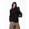 Invierno 2024 Nuevo Estilo Francés Chic Temperamento Encaje Volante Cuello Alto Camisa Base para Mujer Suéter Súper Elegante Ropa Interior
