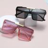 Nuevas Gafas de Sol para Niños Cuadradas Modernas para Hombre y Mujer de Dibujos Animados de Tendencia Gafas Coloridas Reflectantes Mercurio Transfronterizas