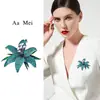 Broche de Flor Luxuoso Totalmente Cravejado Preto Fosco Resistente Corsage de Moda Feminina de Alto Padrão Alfinete de Design Exquisito Acessórios para Terno