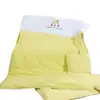 Serie de Ropa de Cama para Siesta de Jardín de Infancia Juego de Tres Piezas: Sábana Bajera Acolchada Bordada de Algodón Puro, Funda Nórdica, Funda de Almohada Fabricante Venta al por Mayor para Uso Doméstico