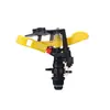 Boquilla atomizadora giratoria automática de 360 grados, boquilla basculante para riego por aspersión, aspersor para paisajismo.