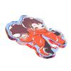 Adesivos de geladeira de acrílico transparente atacado personagem de desenho animado bonito diy adesivos de geladeira criativo criativo casal lembrança