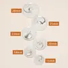 Botones redondos de resina para pantalones casuales de trabajo, trajes, abrigos, cortavientos, chalecos estilo chino, botones cosidos a mano