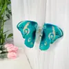 YHJ Accesorios para el Cabello Nuevo Sentido de Alta Gama Pinza de Agarre Mariposa Simulada Pinza de Disco Impresión en Cabello Horquilla Clip de Tiburón Trasero del Cabello Agarre para el Cabello