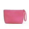 Bolso de maquillaje nuevo de algodón puro con patrón de gofre, portátil para viajes, bolsa de almacenamiento de gofre en stock, neceser de gran capacidad