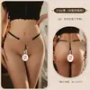Ropa Interior Sexy para Mujer Tallas Grandes de Comercio Exterior, Tanga Atractiva, Perla Masajeadora Seductora, Estilo de Restricción 302