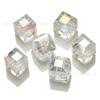 Fábrica de atacado DIY acessórios de jóias artesanais cortina de porta cortina cortina acessórios material 10-12mm grande buraco Crystal square beads