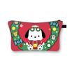 Nueva Bolsa de Cosméticos Navideña Sanrio Kolomi Merlot Moda Estudiante Linda Bolsa de Almacenamiento de Dibujos Animados