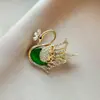 Nuevo Broche de Esmalte Chino Retro Fénix Pipa Abanico Flor Pin Accesorios Hanfu Qipao Broche de Tendencia Nacional