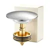 Tapa de Desagüe Emergente para Lavabo, Núcleo Emergente Tipo Pulsador para Lavabo, Tapón de Fugas de Agua para Lavabo de Encimera, Accesorios Universales