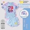Traje de baño para niñas del grupo de chicas Kpop Hunter 2025, traje de baño para niñas de secado rápido, traje de baño dividido para niñas de talla mediana y grande, de moda.