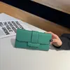 Carteira de Armazenamento Estilo Coreano Couro Bovino de Primeira Camada Transfronteiriça com Tampa Flip Pequena Fresca Multi-Slots para Cartão Carteira Multifuncional Bolsa para Celular Transversal