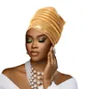 2024 Nuevo Estilo de Comercio Exterior Gorro Turbante Multicapa Exagerado Sombrero Africano Pañuelo para la Cabeza Sombrero