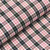 Camisas y Vestidos Casuales de Verano para Hombres y Mujeres, Hechos de Tela de Popelina de Algodón Puro a Cuadros, Tela de Alta Calidad Teñida en Hilo