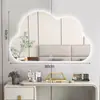 Tocador espejo de nube espejo de maquillaje grande espejo de pared espejo de baño para apartamento pequeño sala de maquillaje espejo inteligente con luz hogar