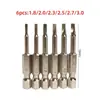 Anillo de Inducción Magnética Fuerte Yunbei Destornillador de Impacto Punta Antideslizante Magnetizador de Puntas Magnetizador Universal Punta de Destornillador
