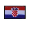 Parche de Bandera de Goma Bordado con Logo para Exteriores, Insignia de Bordado Bellamente Elaborada, Parche Bordado, Parche de Tela, Artículos Transfronterizos, Velcro