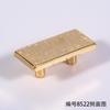 Hebilla decorativa cuadrada de 20 mm de largo, hebilla de pasador para equipaje, zapatos, accesorios de ropa, flor para zapatos, placa con nombre de marca, cartera al por mayor