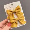 Pasador de Pelo para Niña Lazo Tocado Lindo Princesa Niña Pequeña Accesorios para el Cabello Niña Roja Popular Pinza Pasador para Bebé