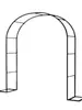 Suporte de Flores em Arco de Ferro Forjado Pátio Externo Jardim Treliça para Plantas Trepadeiras Suporte para Plantas de Rosa Varanda Decoração Forma Curva