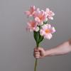 Tulipán de brownie de alta calidad con tacto de PU flor artificial decoración para sala de estar hogar salón de bodas accesorios para fotografía floral