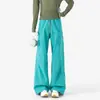 Pantalones de trabajo softshell a prueba de agua, viento y polvo, estilo americano/personalizado, pierna recta, corte holgado, nueva colección de otoño, marca de moda para exteriores, elásticos, modernos, adecuados para parejas