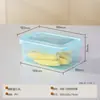Caja conservadora de frescura para refrigerador caja para porcionar alimentos caja de almacenamiento para congelador y refrigerador caja sellada de grado alimenticio apta para microondas