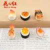 Nueva Serie de Sushi Simulado Juguete de Comida DIY Pegamento de Crema Accesorios de Resina Accesorios para el Cabello Pasador Colgante Funda para Teléfono Móvil