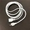 Cable de extensión USB 2.0 blanco 1 metro 1.5 metros USB macho a línea de bus ratón teclado U Disk cámara conexión USB