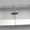 Etiqueta de Metal Costurada à Mão com Letras em Inglês, Fivela Retangular com Letra, Etiqueta para Roupa, Fivela Decorativa para Sapatos e Chapéus, Acessórios para DIY de Colares