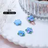 Venta Caliente Transfronteriza Mini Flor de Pilote Flor de Rosa Joyería para Uñas Arte de Uñas Flor Pequeña Tridimensional Resina Usable Accesorios para Uñas Venta al por Mayor