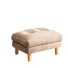 Reposapiés, Reposapiés de Madera Maciza, Taburete para Cambiar Zapatos en la Puerta del Hogar, Taburete Bajo Moderno y Sencillo para Sofá de Sala de Estar, Taburete Plegable con Cubierta Suave