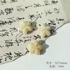 Série Preto e Branco de Vidro Tcheco Doméstico Fogos de Artifício Placa Gravada Folha Artesanal Pintada a Ouro Materiais e Acessórios para Pulseira DIY