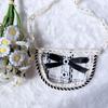 Collar de Gato Estilo Xiaoxiangfeng Perro Bufanda Babero Lolita Mascota Perro Gato