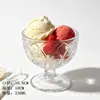 Vaso de Postre Flor Begonia Celebridad de Internet Tazón de Helado Creativo Fruta Nido de Pájaro Taza Retro Tazón de Helado Yogur
