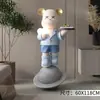 Alemán 2026 Nuevo Modelo Fabricante Oso Grande Violento Adornos para Sala de Estar Mueble de TV de Pie Junto a la Mesa de Café Accesorios para el Hogar