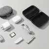 Bolsa de Armazenamento Multifuncional para Cabos de Dados, Estojo Protetor para Pen Drive USB Digital, Carregador de Fone de Ouvido, Bolsa de Armazenamento Portátil, À Prova d'Água