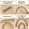 Peine Invisible y sin Rastro para Fijar el Cabello Suelto en la Frente, los Lados y la Parte Posterior de la Cabeza; Pinza para el Cabello y Diadema para Organizar y Fijar el Cabello Suelto