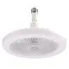 Lâmpada de rede para ventilador de teto com rosca E27 LED vermelho da moda lâmpada de ventilador com rosca lâmpada de ventilador de teto com controle remoto lâmpada de ventilador brilhante economia de energia atacado