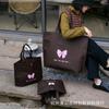 Nueva bolsa de tela no tejida bolsa de tienda de ropa bolsa de tienda de ropa logo personalizado institución educativa bolsa de tienda de mascotas en stock