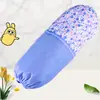 Fornecimento Direto da Fábrica Mangas Impermeáveis de PVC Punho Plano de Algodão Mangas de Trabalho em Jeans Logotipo Personalizável Impermeável e à Prova de Óleo