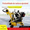 Tipo Mão-empurrado equipamento entalho do assoalho do cimento da máquina de entalhe da estrada alta dos cavalos-força altos da máquina de entalhe da gasolina
