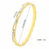 Venda Quente Transfronteiriça Pulseira de Aço Inoxidável Nova Moda Leve Luxo Cravejada com Diamante Zircônia Losango Mesmo Estilo Joia de Mão Fábrica Atacado