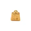 Balanza de la Fortuna Mini Simulada Color Dorado, Pepitas de Oro Sólido, Monedas de Oro Pequeñas y Accesorios Decorativos para un Recipiente de Tesoro