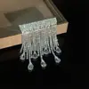 Horquilla de borla con diamantes completos Cuchara trasera Pinza de pico de pato Pinza lateral Pinza para flequillo Pinza lateral de strass Accesorios para el cabello Super Brillantes